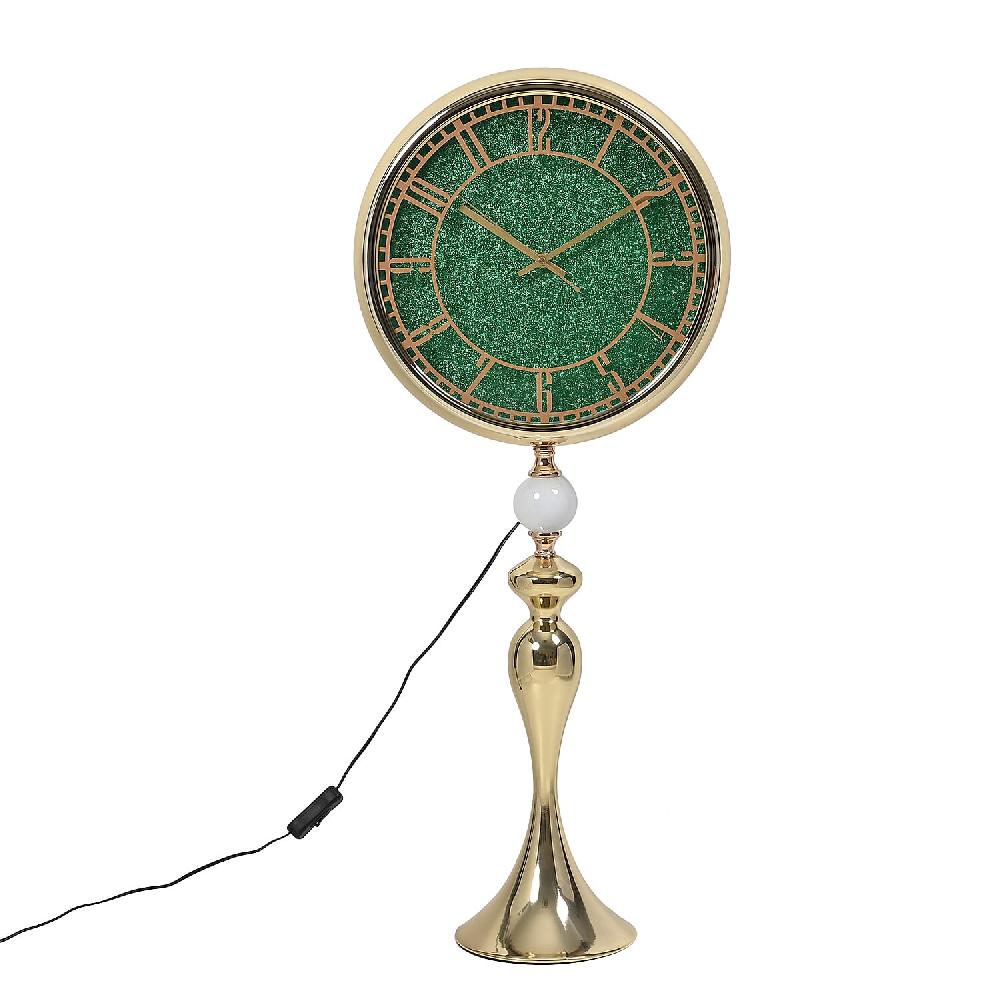 Value Buy Gold 83CM Wall Clock with Cob Light Belt