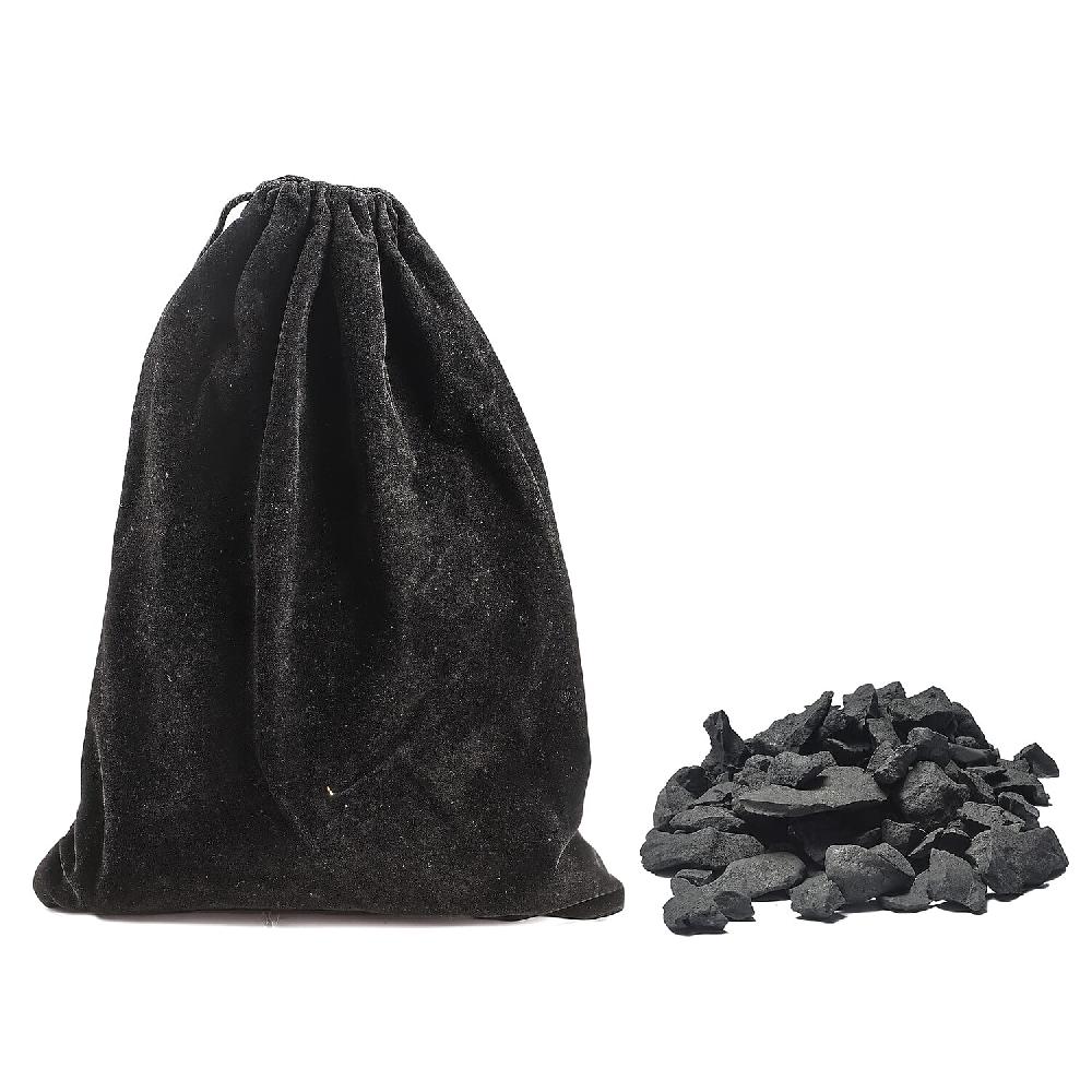 Velvet Pouch With Shungite Stone - 2.20 Pounds