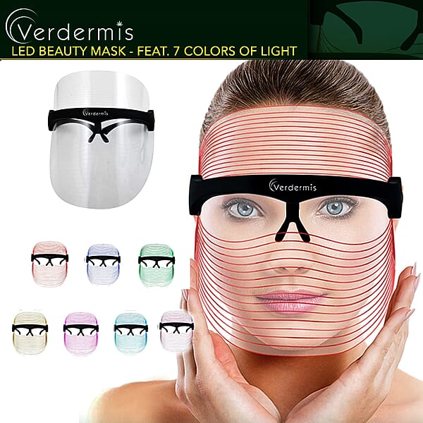 Verdermis 7 Color LED Beauty Mask (1 Year Warranty)