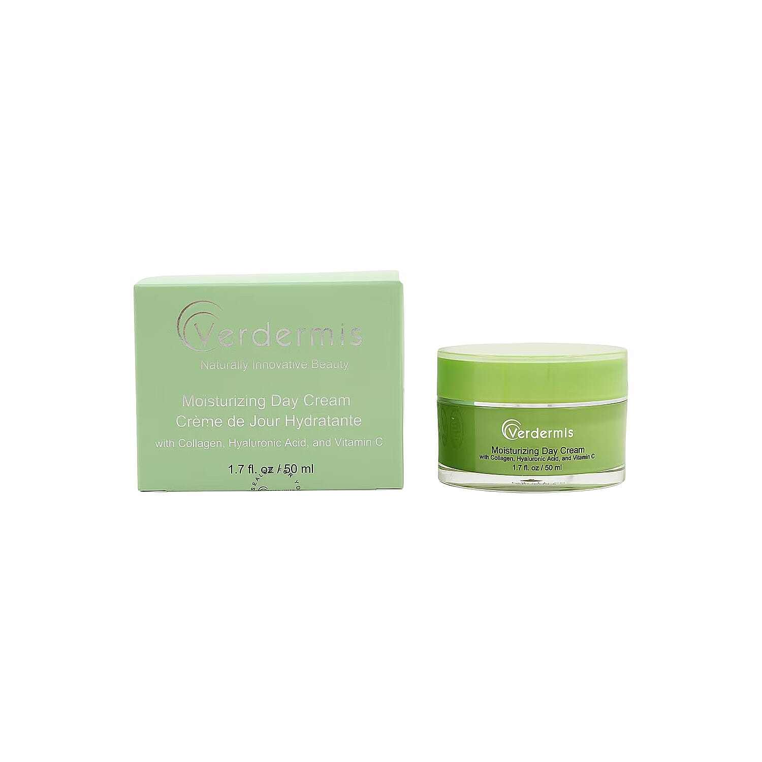 Verdermis Moisturizing Day Cream with Collagen Hyaluronic Acid and Vitamin C (1.7oz)