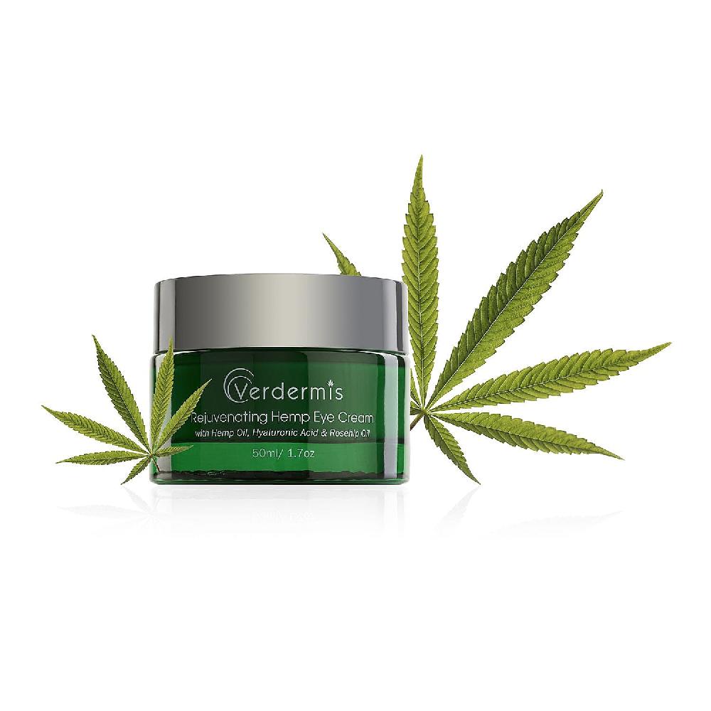 Verdermis Rejuvenating Hemp Eye Cream 50ml/1.7oz (Made in USA) Under Eye Cream