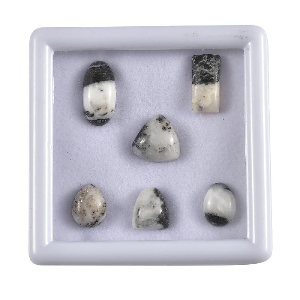 White Buffalo Assorted Box (Mix Mix mm) 15.00 ctw Loose Gemstone