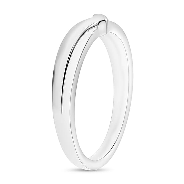Wishbone Ring In 10K White Gold 5 Grams (Del. In 10-12 Days)
